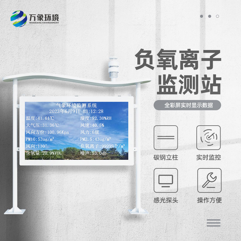 高智能一體化負(fù)氧離子監(jiān)測(cè)站可以用來干什么？