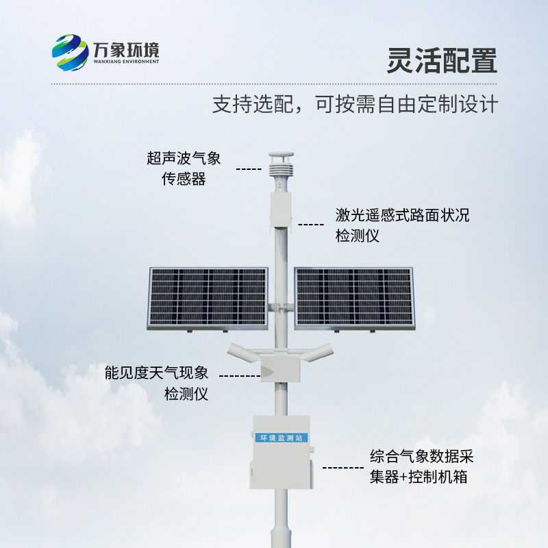 高速公路氣象監(jiān)測站，創(chuàng)新監(jiān)測交通沿線的氣象信息