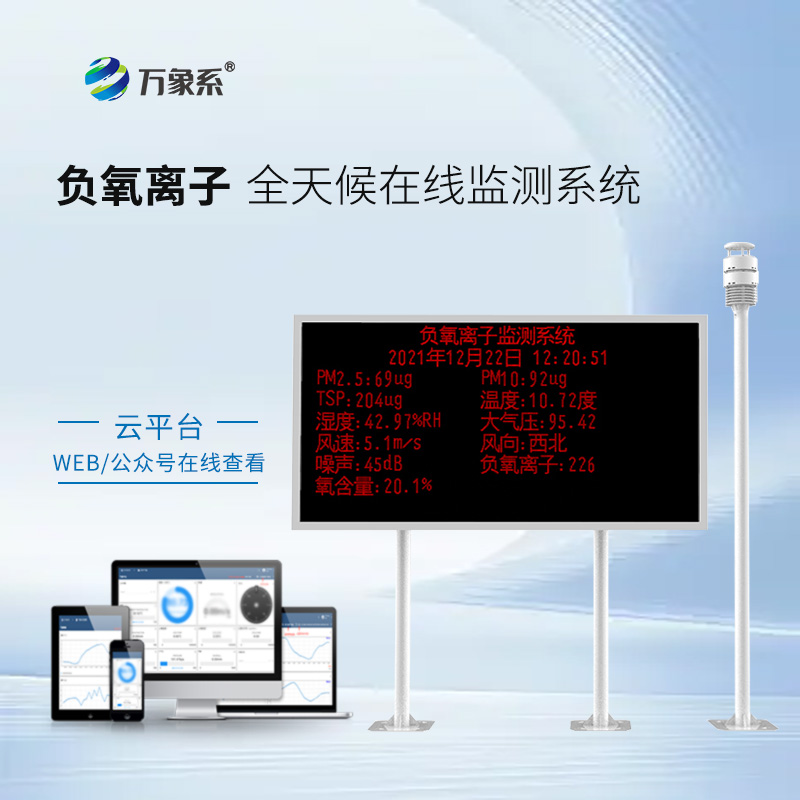 大氣負(fù)氧離子自動(dòng)監(jiān)測(cè)系統(tǒng)